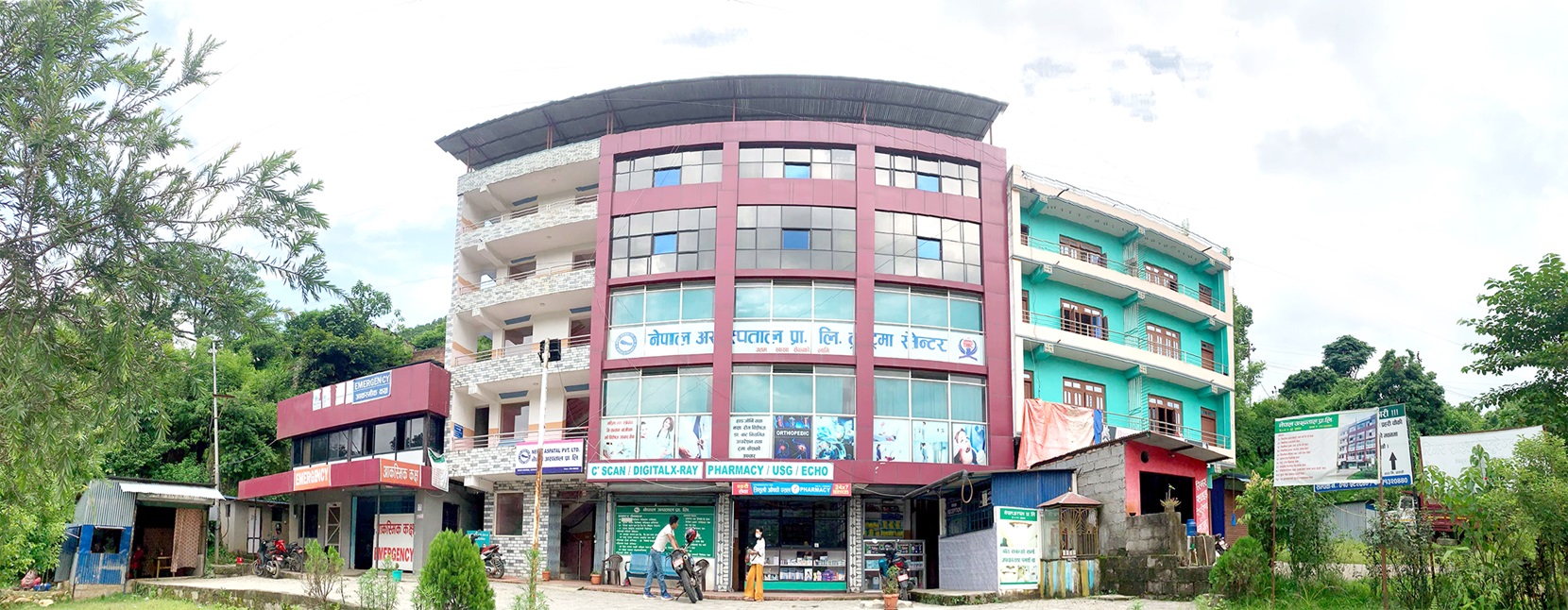 building nepal aspatal 360